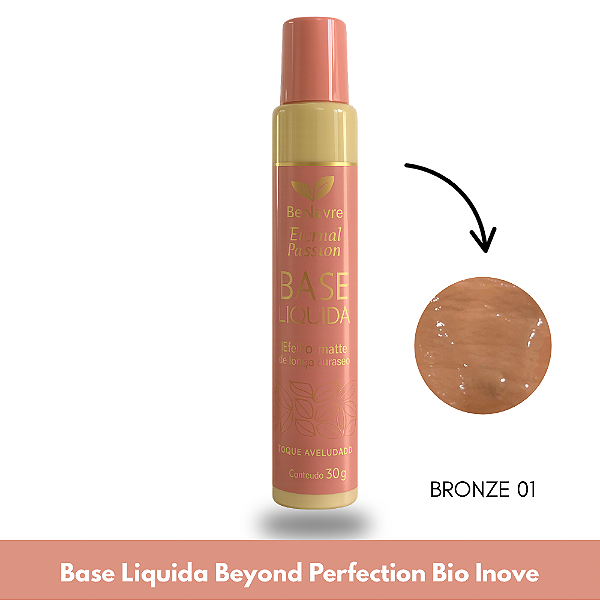 Base Líquida Matte Beyond Bio Inove Bronze 01