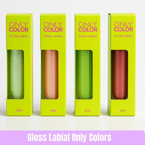 Gloss Labial Only Color Com Ácido Hialurônico