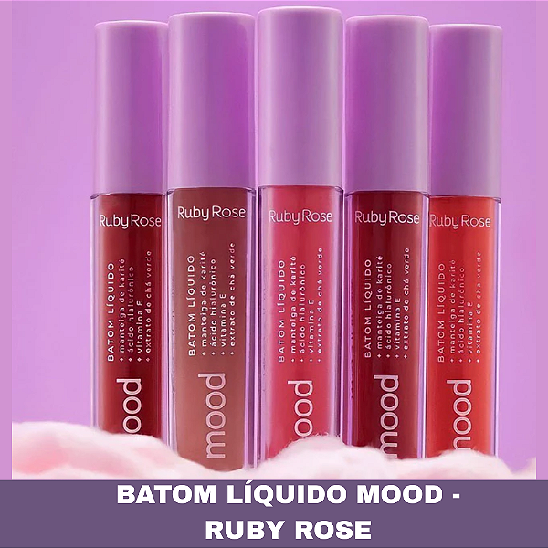 Batom Líquido Mood Ruby Rose