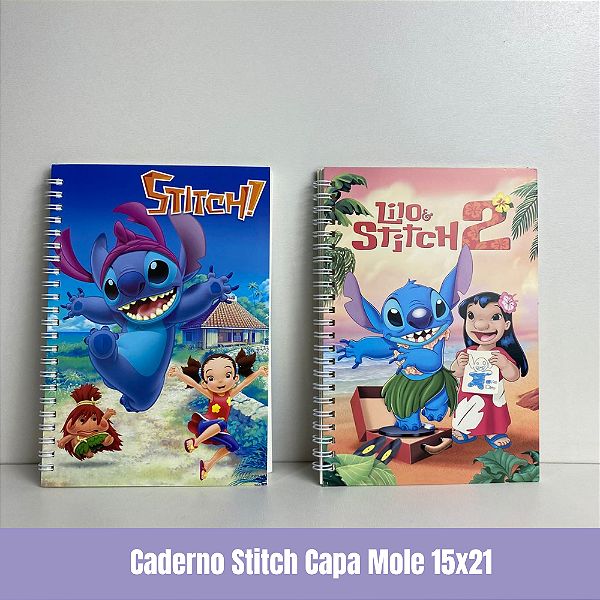 Caderno Stitch Capa Mole 15x21
