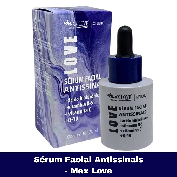 Sérum Facial Antissinais - Max Love