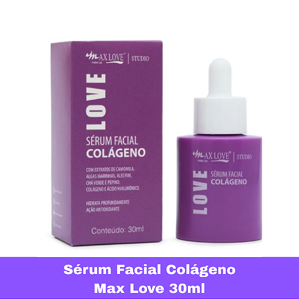 Sérum Facial Colágeno Max Love 30ml