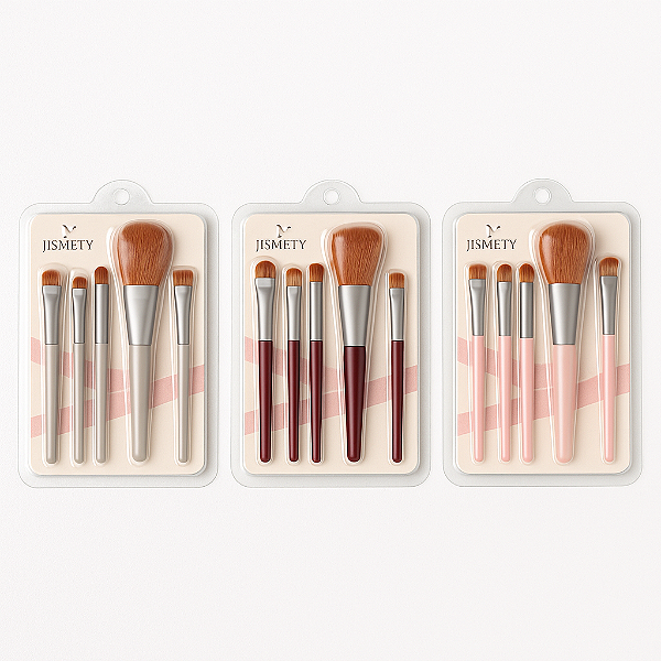 Kit com 5 Pincéis Cores Variados