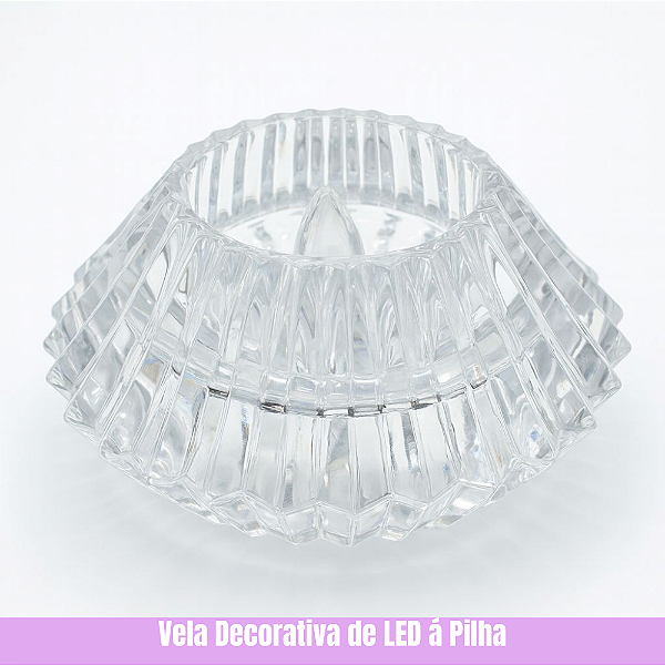 Vela Decorativa de LED á Pilha