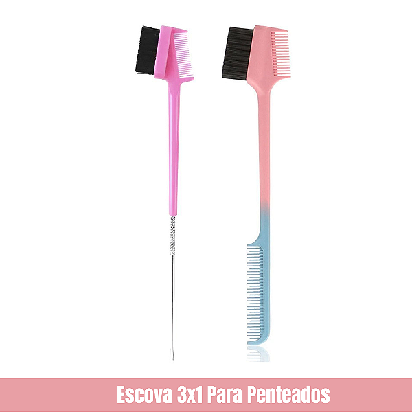 Escova 3x1 Para Penteados
