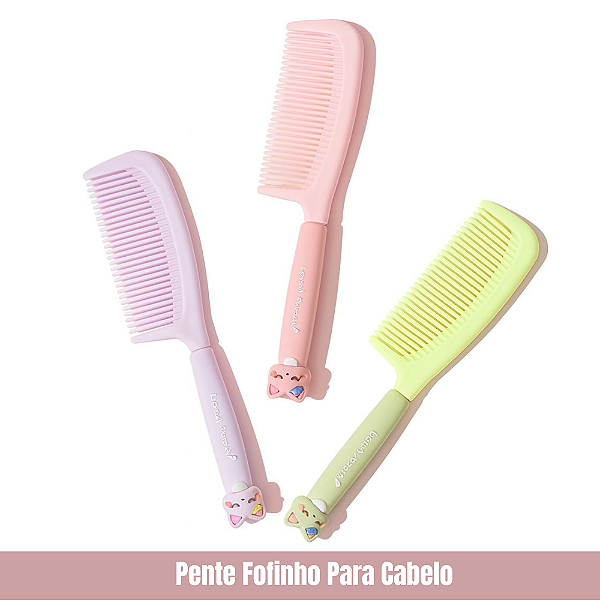 Pente Fofinho Para Cabelo