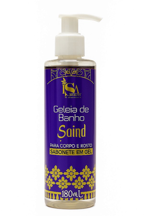 Geleia de Banho Saind para Corpo e Rosto Isa Beauty