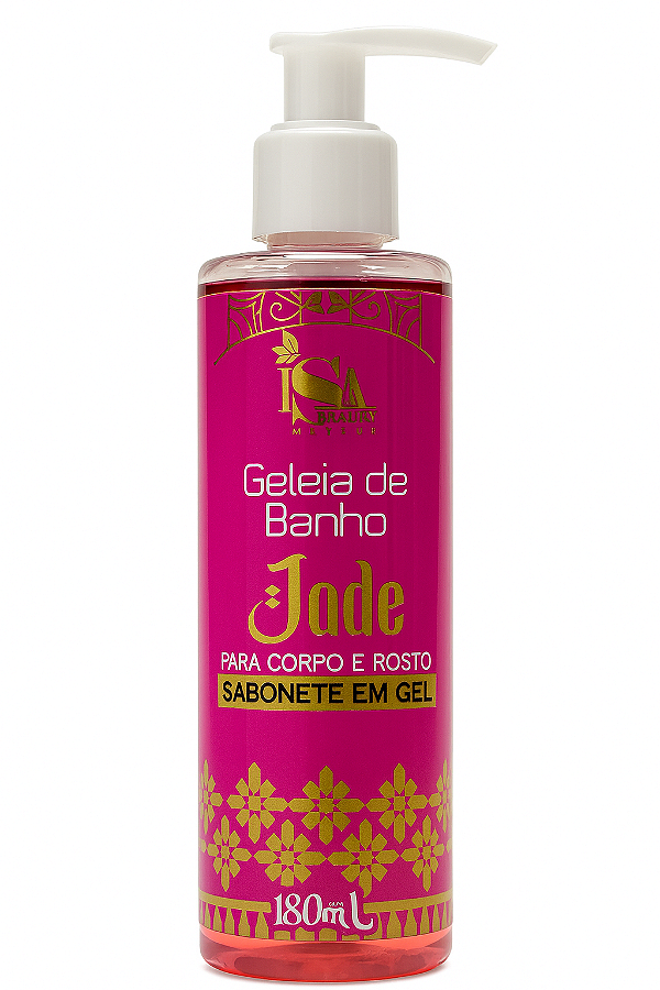 Geleia de Banho Jade para Corpo e Rosto Isa Beauty