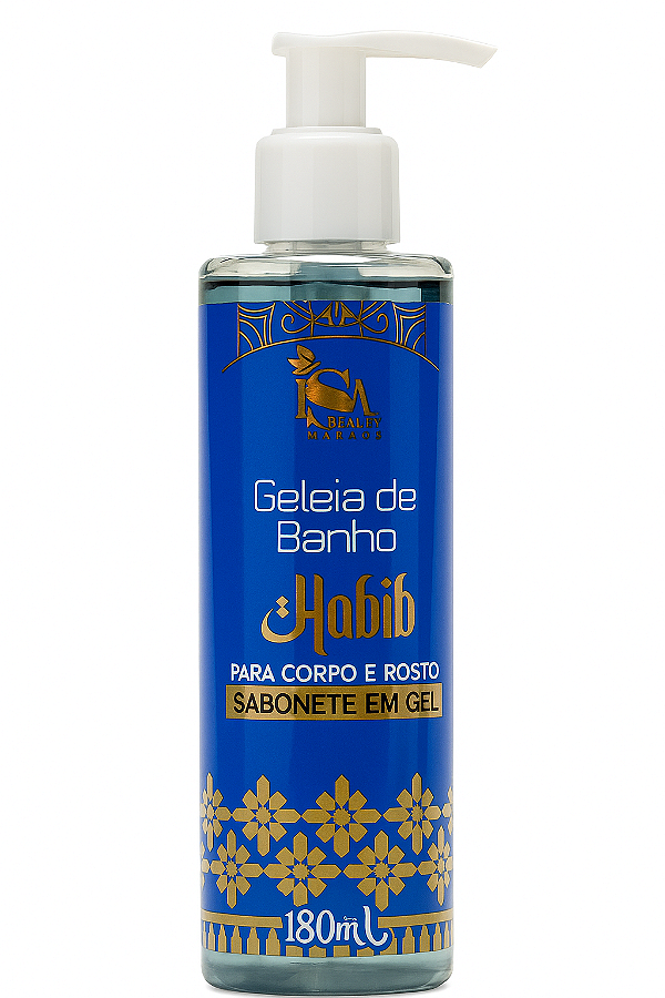 Geleia de Banho Habib para Corpo e Rosto Isa Beauty