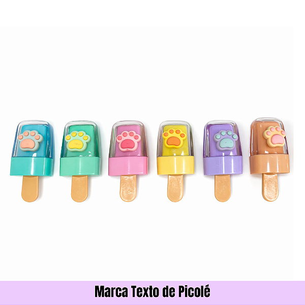 Marca Texto de Picolé