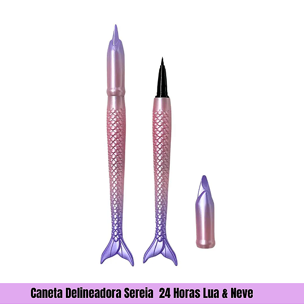 Caneta Delineadora Sereia 24 Horas Lua & Neve