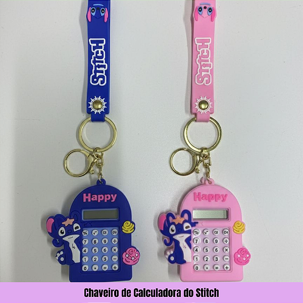 Chaveiro de Calculadora do Stitch
