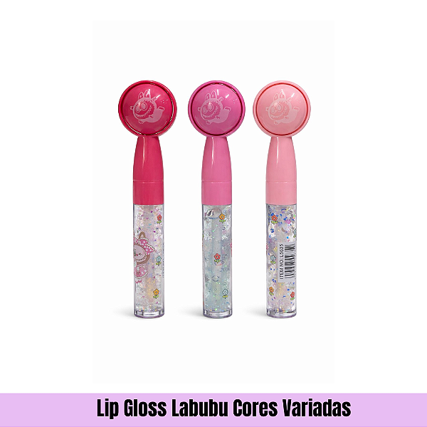 Lip Gloss Labubu Cores Variadas