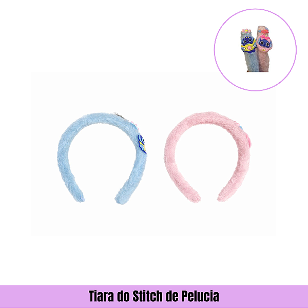 Tiara do Stitch de Pelucia