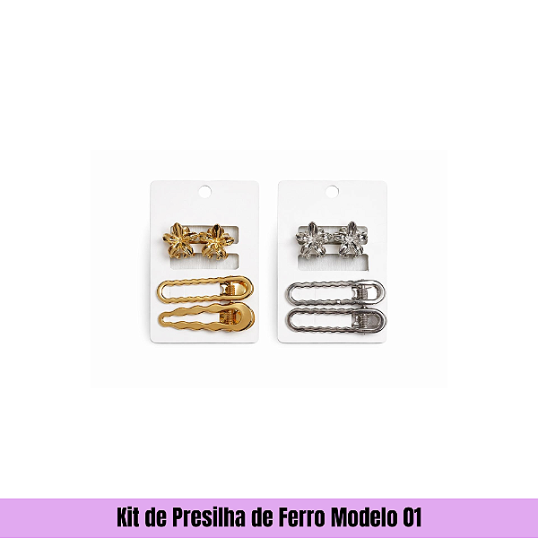 Kit de Presilha de Ferro Modelo 01
