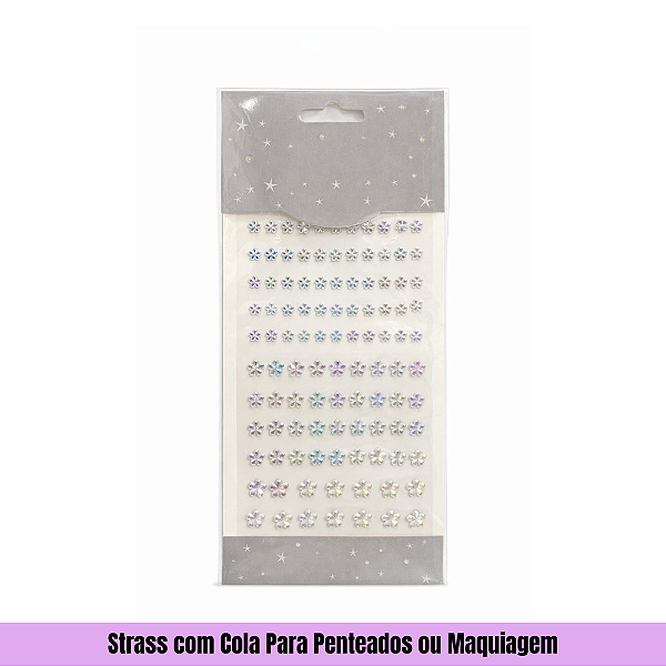 Strass com Cola Para Penteados ou Maquiagem