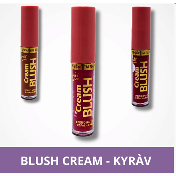 Blush Cream Líquido Kyràv com Aplicador