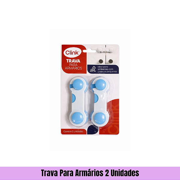 Trava Para Armários 2 Unidades