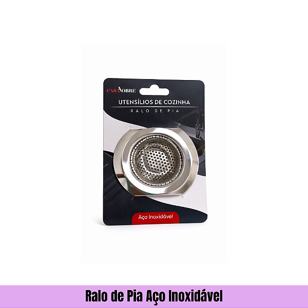 Ralo de Pia Aço Inoxidável
