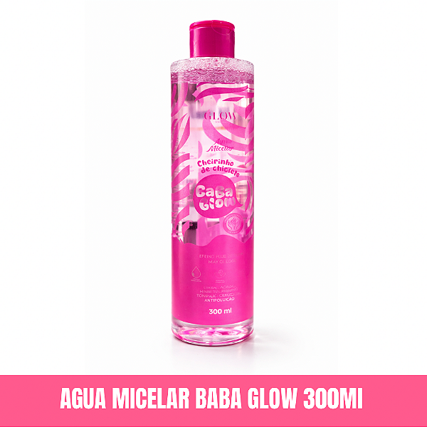 Água Micelar Baba Glow  MakeUp