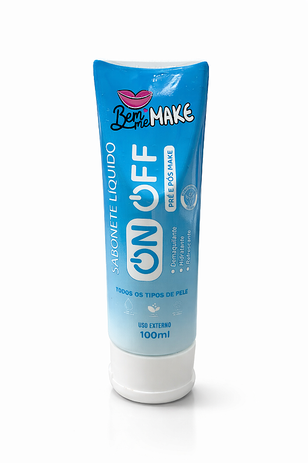 Sabonete Líquido Facial Pré o Pós 100ml Bem me Make