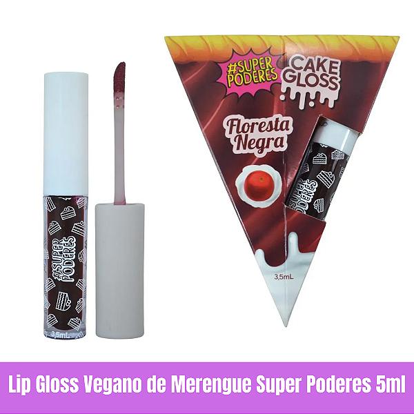 Lip Gloss Vegano de Floresta Negra Super Poderes 5ml