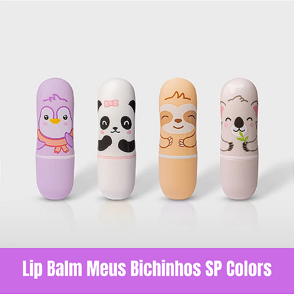 Lip Balm Meus Bichinhos Sp Colors