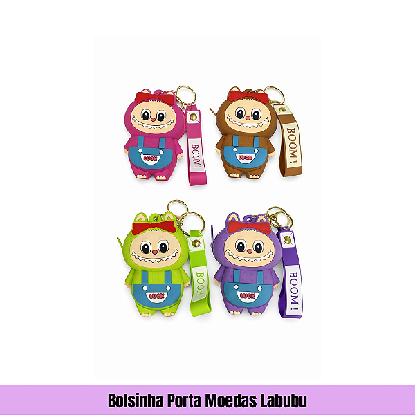Bolsinha Porta Moedas Labubu