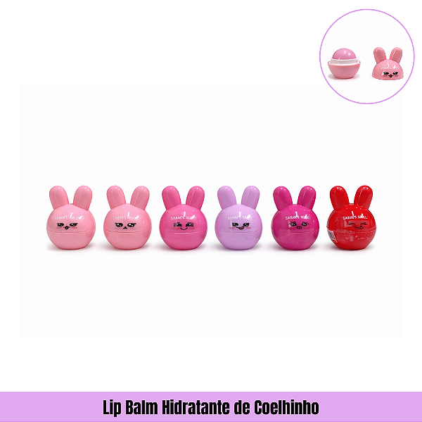 Lip Balm Hidratante de Coelhinho