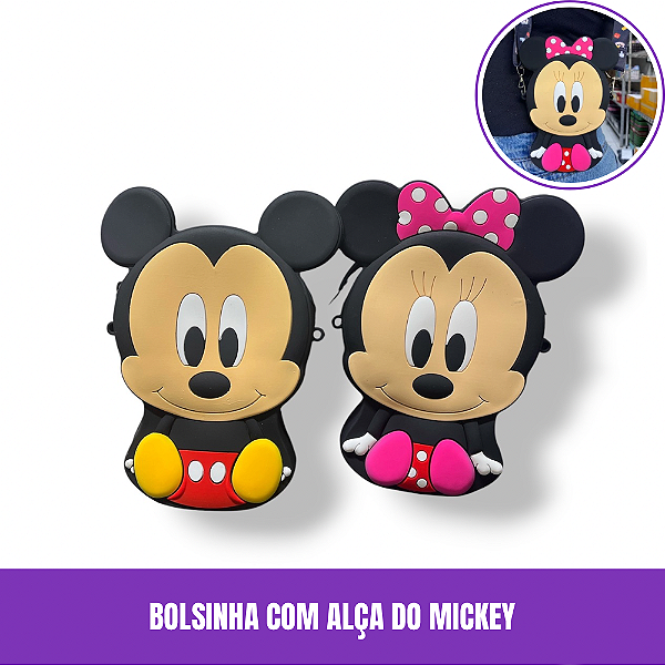 Bolsinha com Alça do mickey