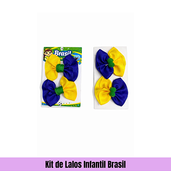 Kit de Lalos Infantil Brasil