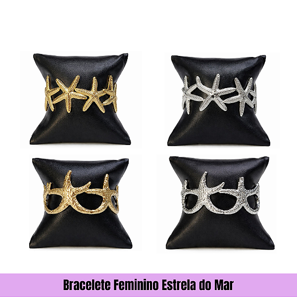 Bracelete Feminino Estrela do Mar