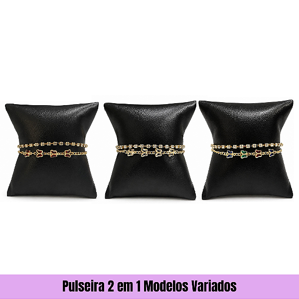 Pulseira 2 em 1 Modelos Variados