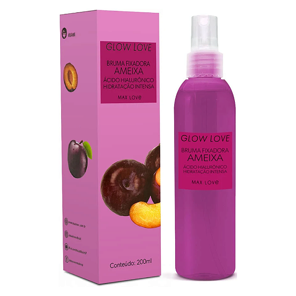 Bruma Fixadora Glow Love Ameixa 200ml