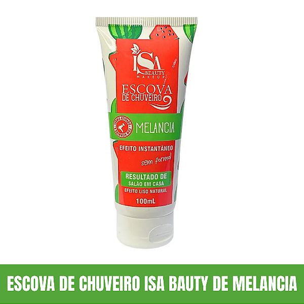 Escova de Chuveiro Melancia 100ml - Isa Beauty