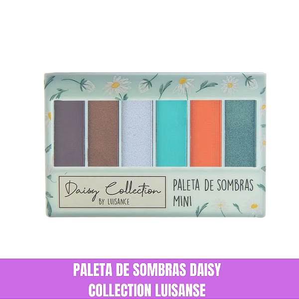 Paleta de Sombras Mini Daisy Collection Luisance