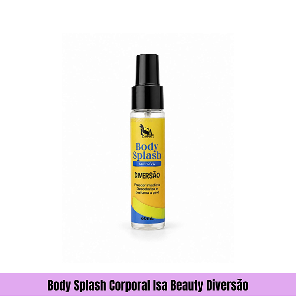 Body Splash Corporal Isa Beauty Diversão