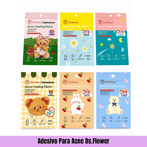 Adesivo Para Acne Ds.Flower