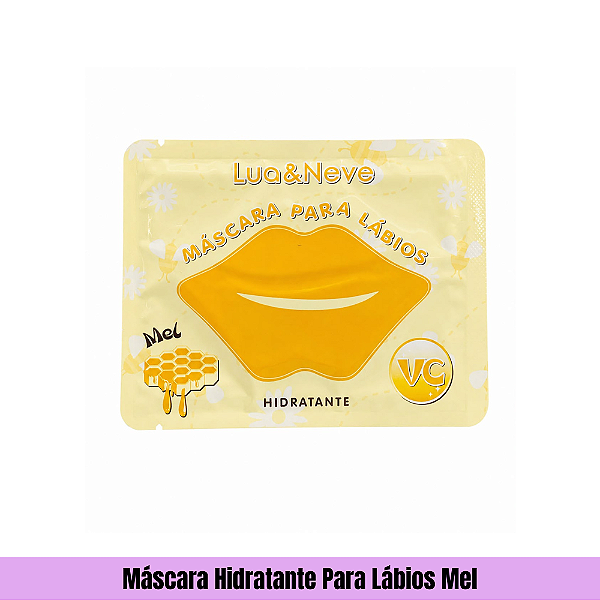 Máscara Hidratante Para Lábios Mel