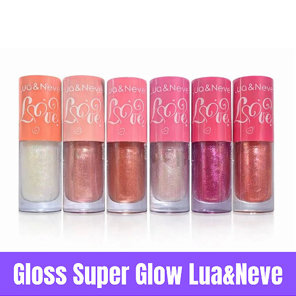Gloss Super Lábio Glow Lua e Neve