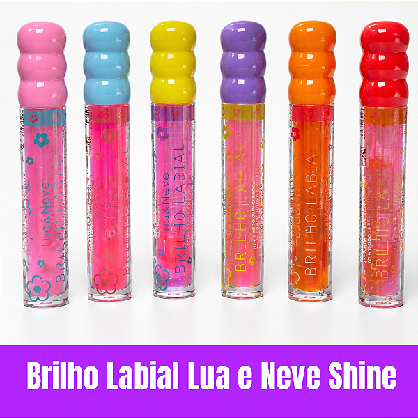Brilho Labial Lua e Neve Shine