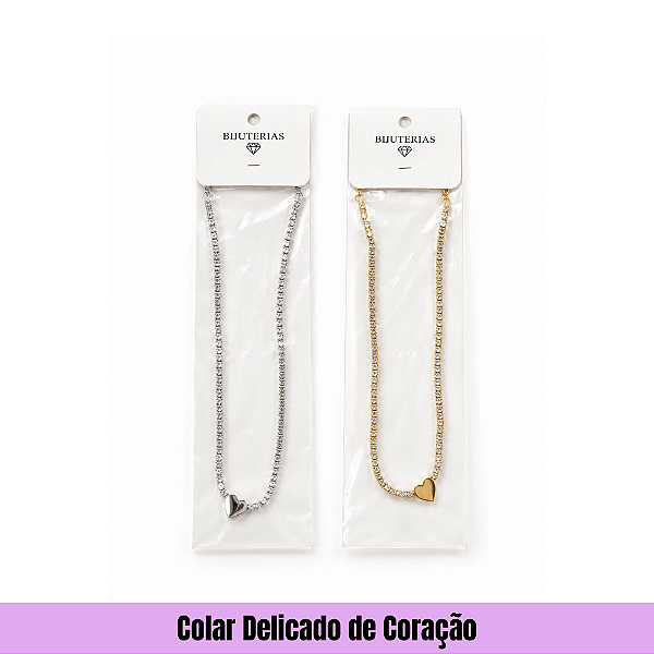 Colar Delicado de Coração