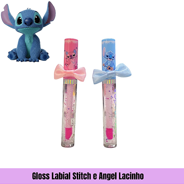 Gloss Labial Stitch e Angel Lacinho