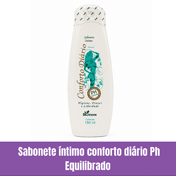 Sabonete Íntimo Conforto Diário Ph Equilibrado Bio Inove