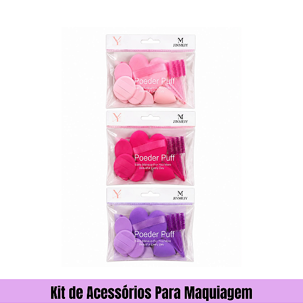 Kit de Acessórios Para Maquiagem