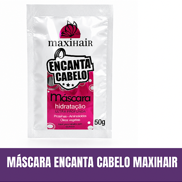 Máscara Encanta Cabelo Hidratação Profundo