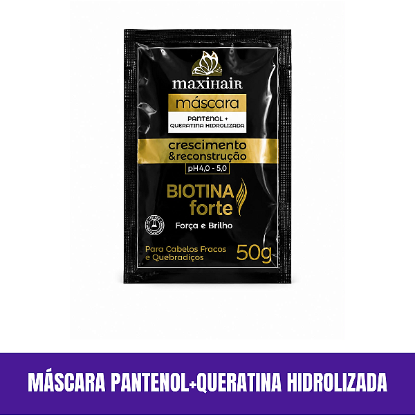Máscara Pantenol+Queratina Hidrolizada