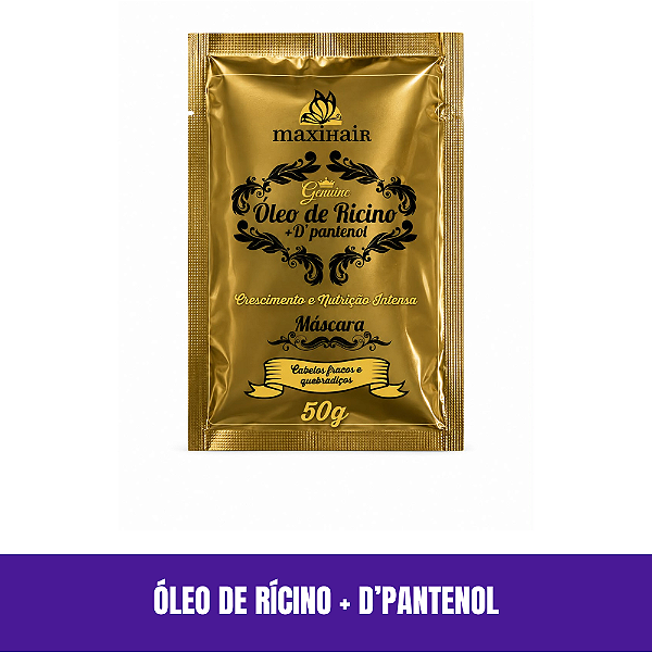 Óleo de Rícino  + D'pantenol