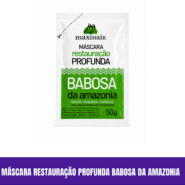 Máscara Restauração Profunda Babosa da Amazônia