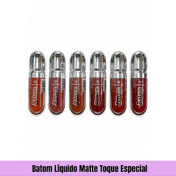 Batom Líquido Matte Toque Especial